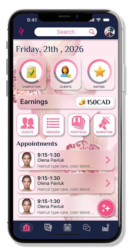 Yofica App Dashboard